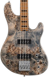 Solid body elektrische bas Cort GB-Modern 4 - Open Pore Charcoal Gray
