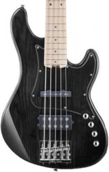 Solid body elektrische bas Cort GB75JH TBK - Trans black