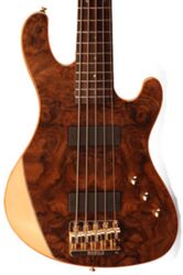 Solid body elektrische bas Cort Jeff Berlin Rithimic V NAT - Natural