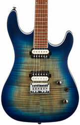Elektrische gitaar in str-vorm Cort KX300 - Open pore cobalt burst
