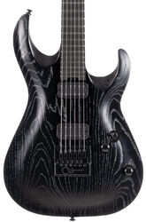 Metalen elektrische gitaar Cort KX700 EverTune - Open pore black