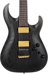 Multi-scale gitaar Cort KX700TT - Open Pore Black (Gold Hardware)