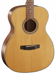 Folk gitaar Cort L100-OM-CED NS Luce - Natural