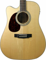 Linkshandige folkgitaar Cort MR710F LH - Natural satin