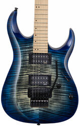 Elektrische gitaar in str-vorm Cort X300 - Blue burst