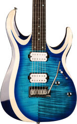 Elektrische gitaar in str-vorm Cort X700 Duality - Light blue burst