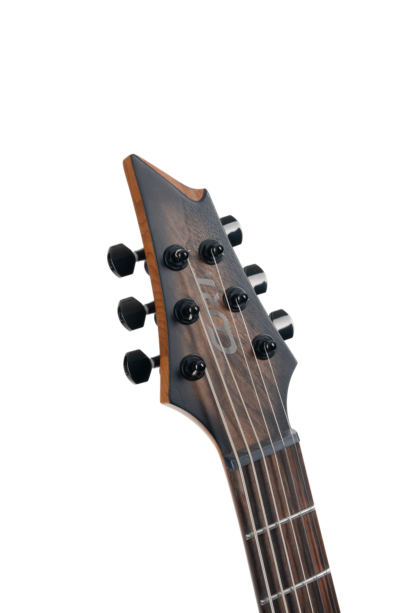 Cort Kx500 Baritone 2h Seymour Duncan Ht Eb - Black Burst - Metal elektrische gitaar - Variation 1