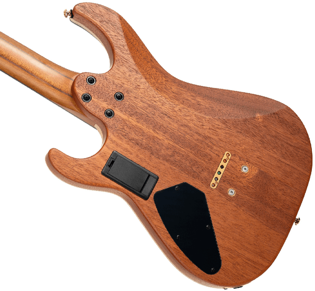 Cort Kx700tt True Temperament 2h Fishman Fluence Modern Ht Eb - Open Pore Black (gold Hardware) - Multi-scale gitaar - Variation 3