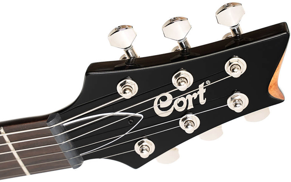 Cort M600 2h Ht Rw - Blue Burst - Double cut gitaar - Variation 5