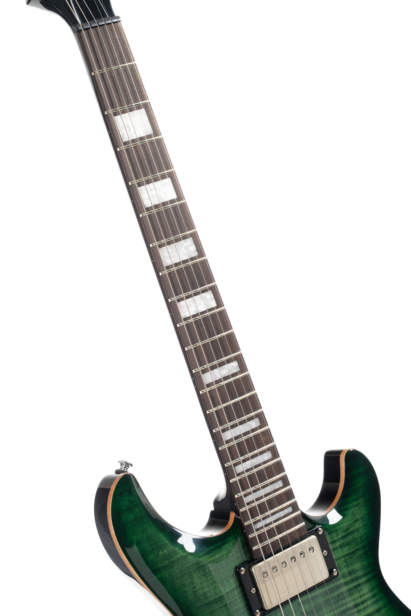 Cort M600tgb  Hh Ht Rw - Trans Green Burst - Double cut gitaar - Variation 1