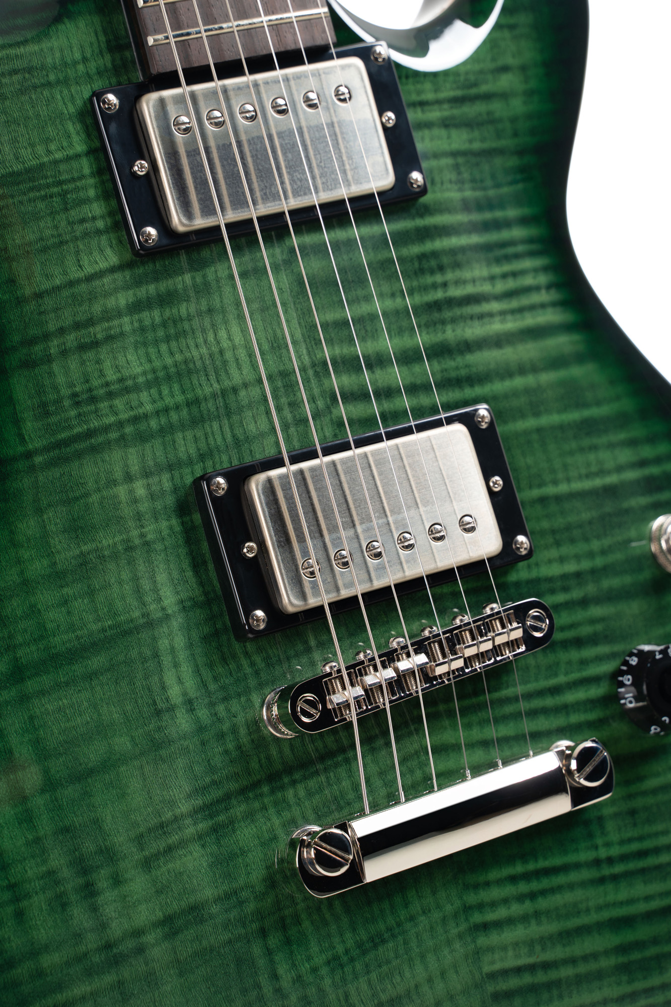Cort M600tgb  Hh Ht Rw - Trans Green Burst - Double cut gitaar - Variation 3