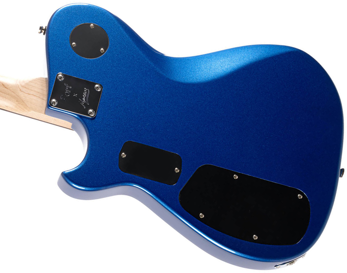 Cort Matthew Bellamy Mbm2 Sustainiac Meta Signature 2h Ht Lau - Meta Blue - Televorm elektrische gitaar - Variation 4