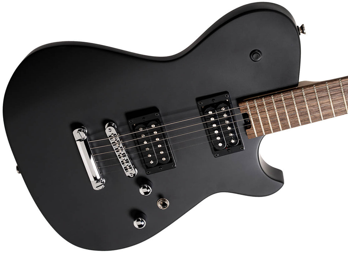 Cort Matthew Bellamy Mbm2h Meta Signature 2h Ht Lau - Satin Black - Televorm elektrische gitaar - Variation 2