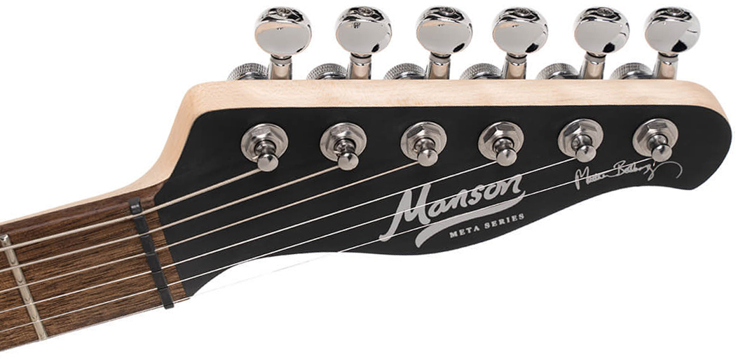 Cort Matthew Bellamy Mbm2h Meta Signature 2h Ht Lau - Satin Black - Televorm elektrische gitaar - Variation 4