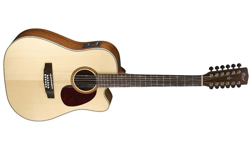 Cort Mr710f12 Dreadnought Cw 12c Epice Acajou Ova - Natural Satin - Elektro-akoestische gitaar - Variation 1