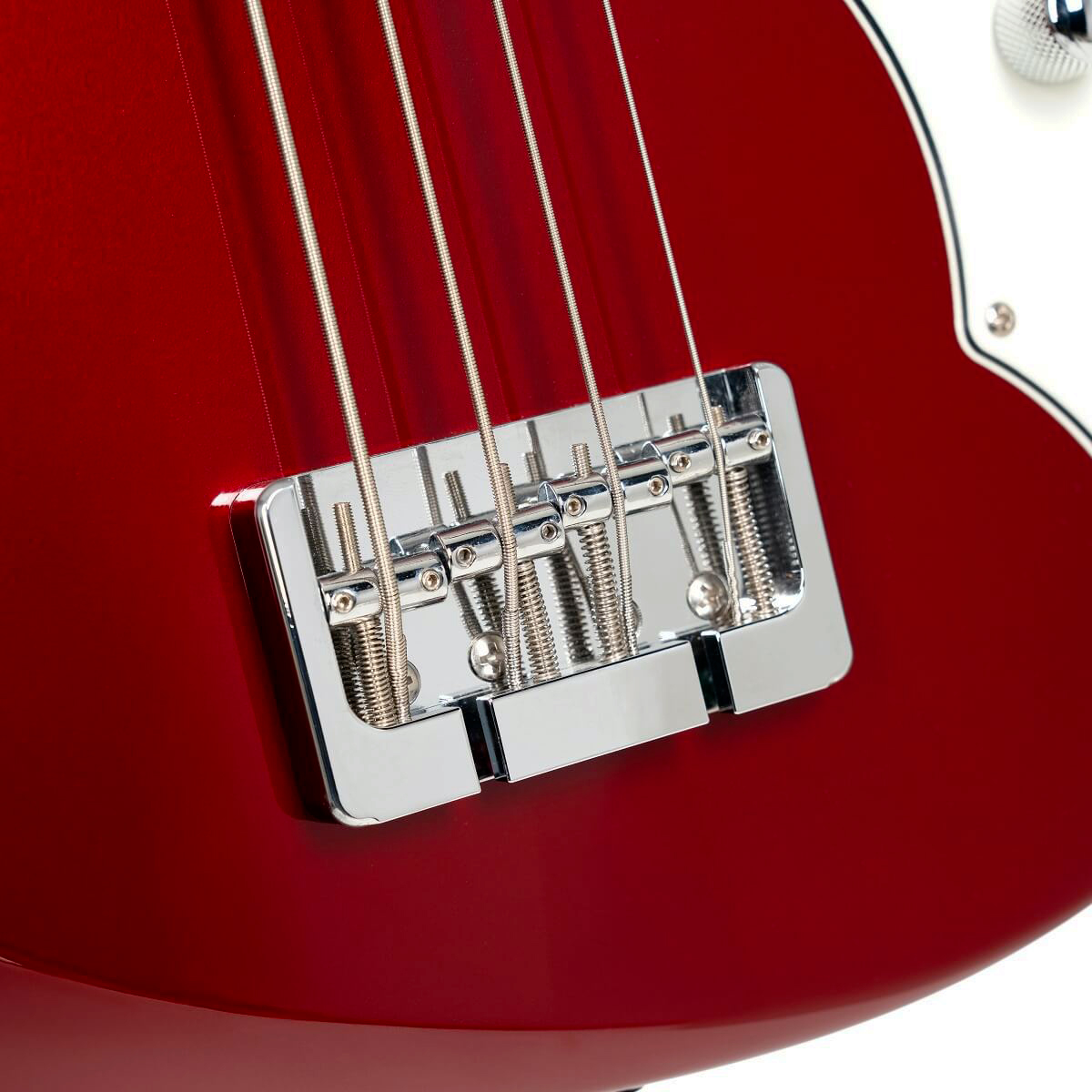 Cort Retro 304 Shsc Rw - Candy Apple Red - Elektrische reisbas - Variation 3