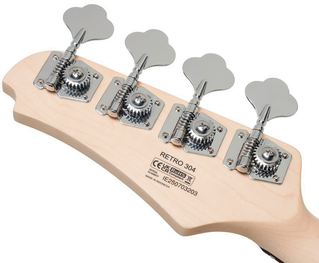 Cort Retro 304 Shsc Rw - Candy Apple Red - Elektrische reisbas - Variation 5