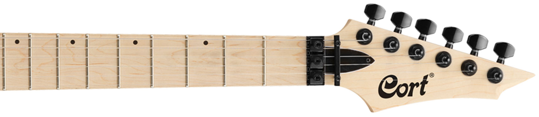 Cort X300 Fr Hh Mn - Grey Burst - Elektrische gitaar in Str-vorm - Variation 2