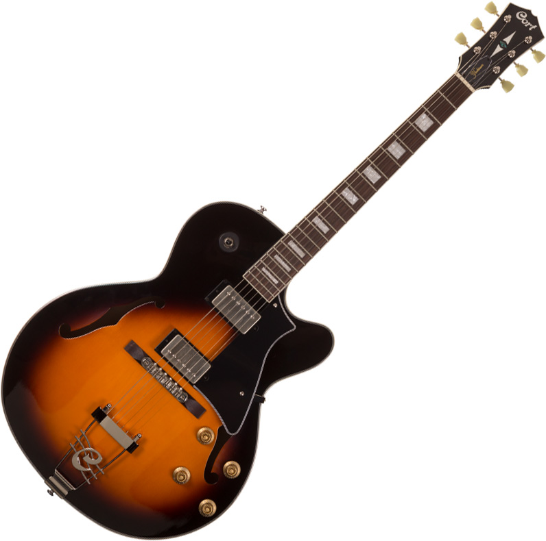 Hollow bodytock elektrische gitaar Cort 