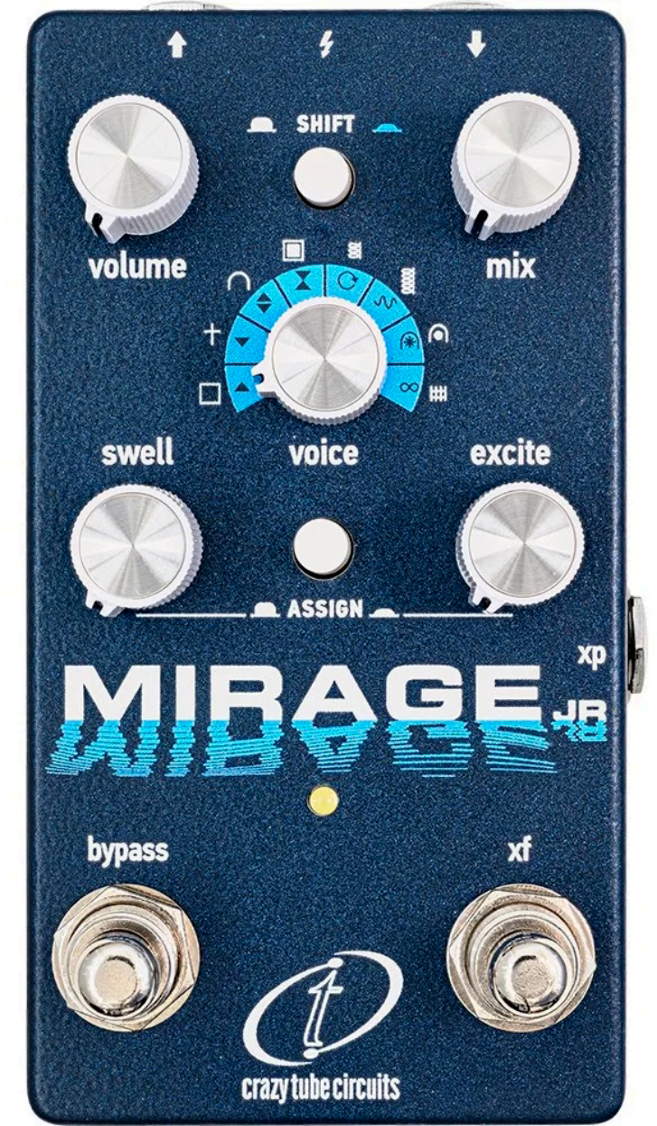 Crazy Tube Circuit Mirage Jr Reverb - Reverb/delay/echo effect pedaal - Main picture