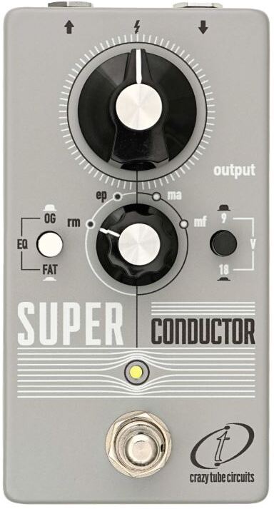Crazy Tube Circuit Super Conductor - Volume/boost/expression effect pedaal - Main picture
