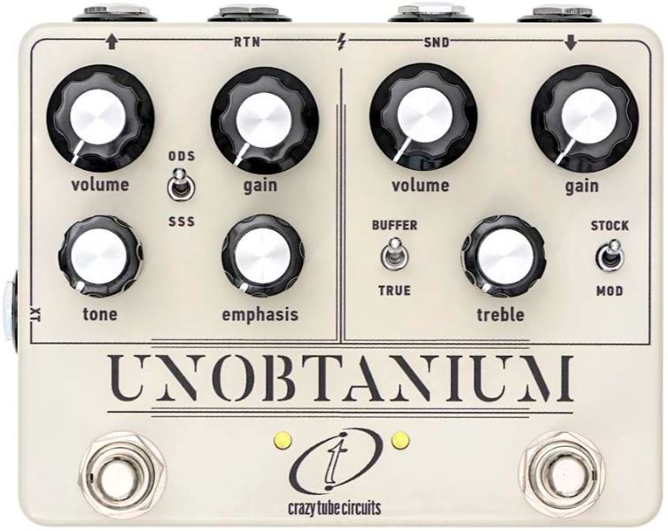 Crazy Tube Circuit Unobtanium - Overdrive/Distortion/fuzz effectpedaal - Main picture