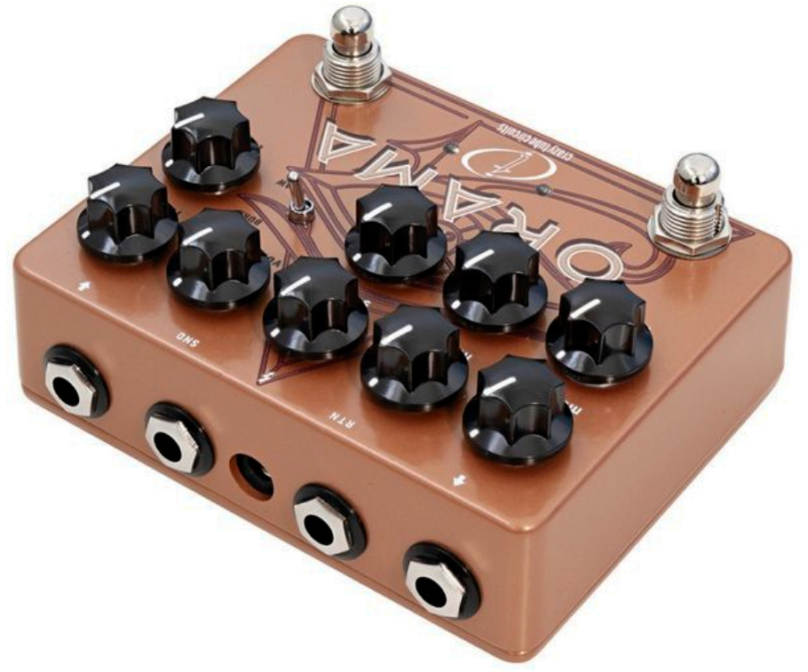 Crazy Tube Circuit Orama Fuzz / Amp-in-box - Overdrive/Distortion/fuzz effectpedaal - Variation 2