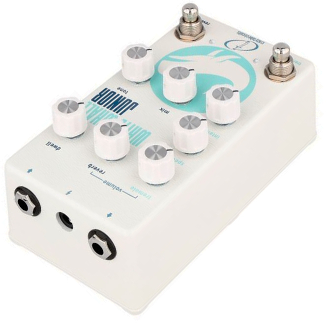 Crazy Tube Circuit White Whale Junior Reverb / Tremolo - Reverb/delay/echo effect pedaal - Variation 2