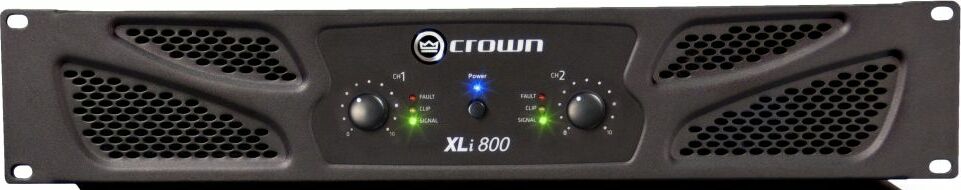 Crown Xli800 - Stereo krachtversterker - Main picture