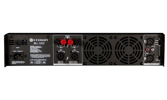 Crown Xli1500 - Stereo krachtversterker - Variation 1