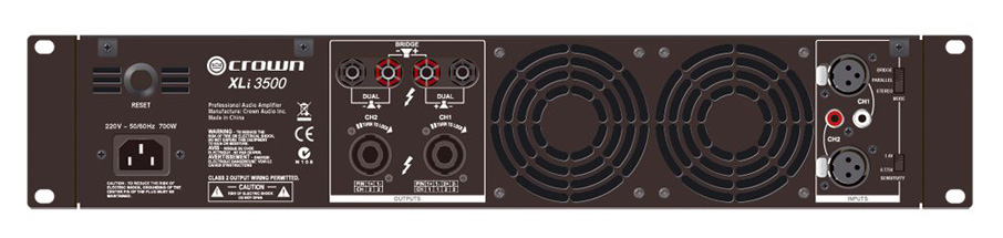 Crown Xli3500 - Stereo krachtversterker - Variation 1