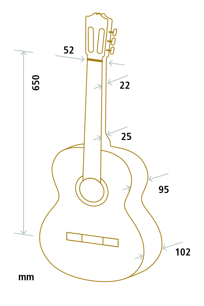 Cuenca 5a 4/4 Cedre Acajou Rw - Natural - Klassieke gitaar 4/4 - Variation 2