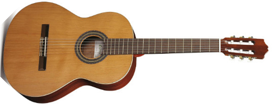 Cuenca 10 4/4 Cedre Acajou Rw - Natural - Klassieke gitaar 4/4 - Main picture