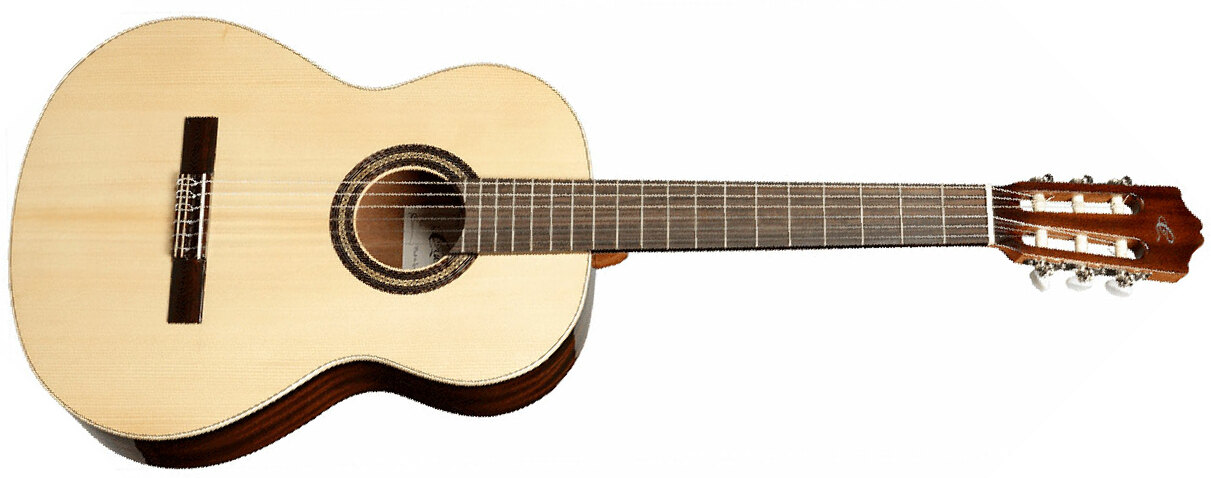 Cuenca 10a 4/4 Epicea Acajou Rw - Natural Gloss - Klassieke gitaar 4/4 - Main picture