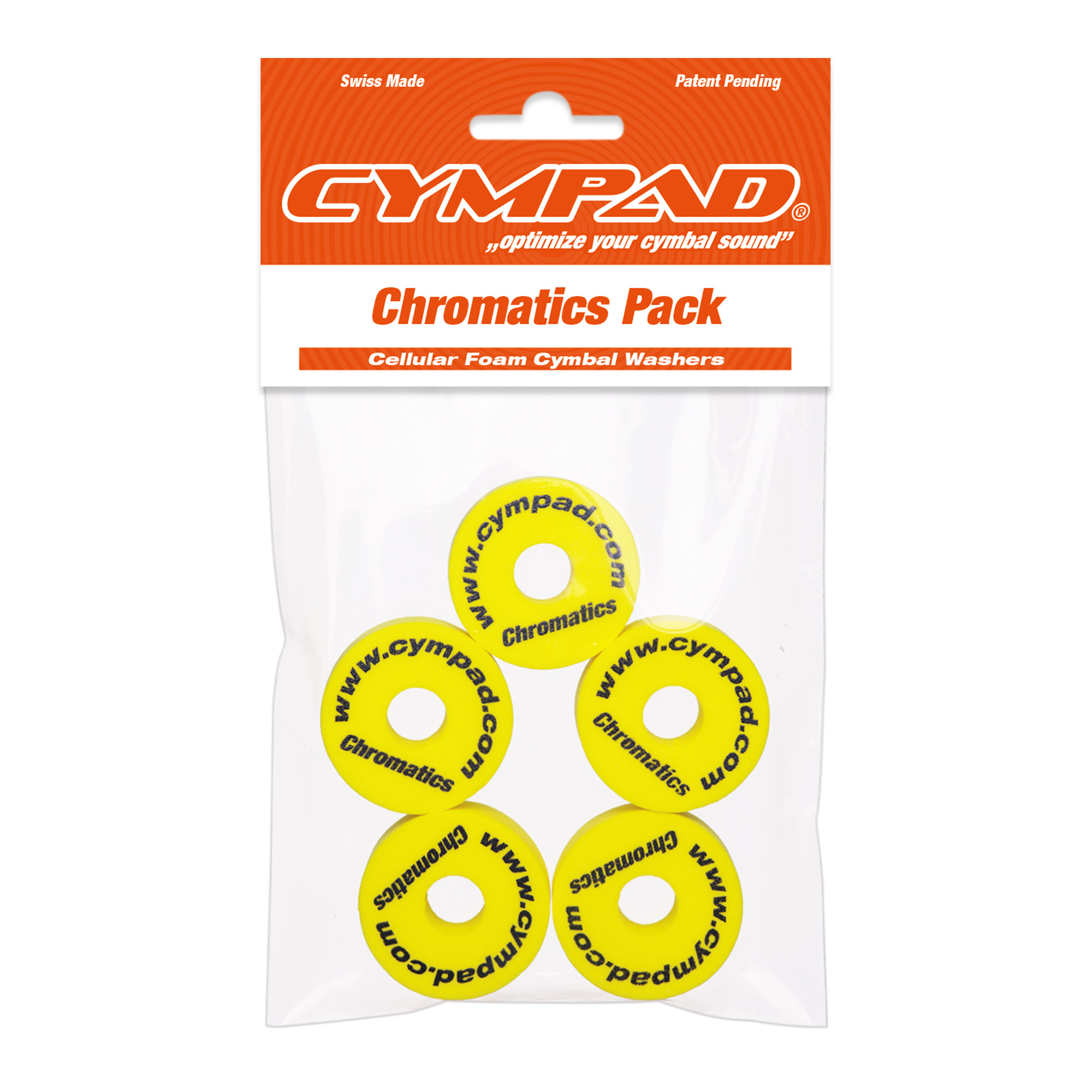 Cympad Set 5 Pads Cympad Chromatics Jaune - Moer - Variation 3