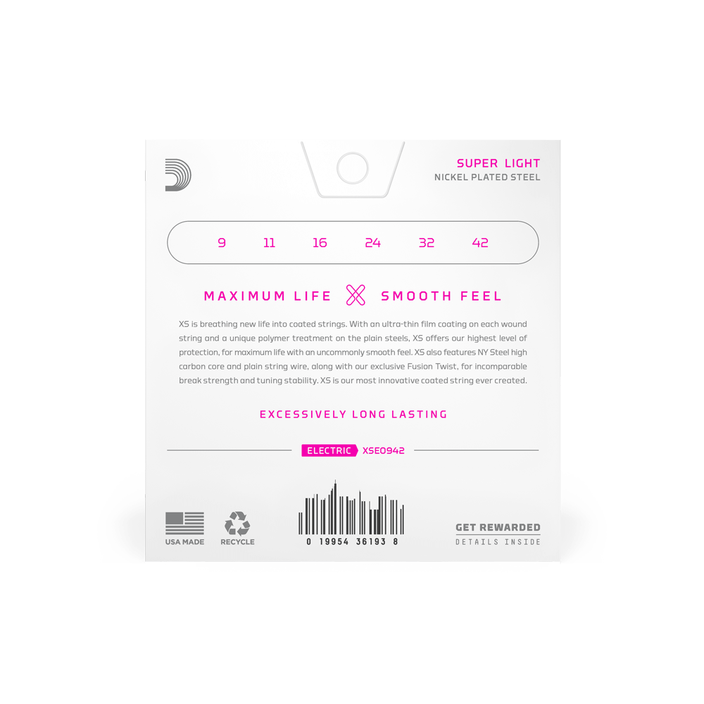 D'addario Jeu De 6 Cordes 09-42 Super Light Coated Electric Guitar Strings 2-pack - Elektrische gitaarsnaren - Variation 6