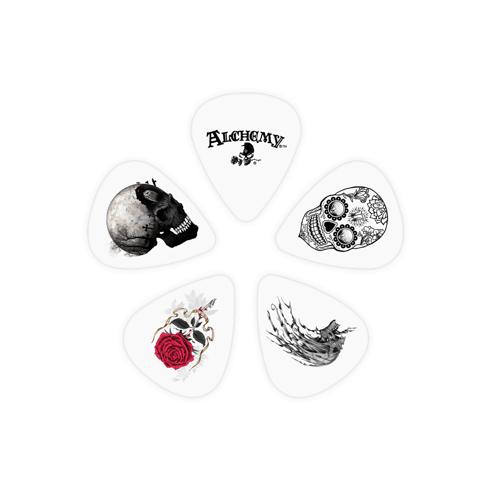 D'addario 1cwh4-02al Alchemy Picks Crypt Collection - Plectrum - Variation 1