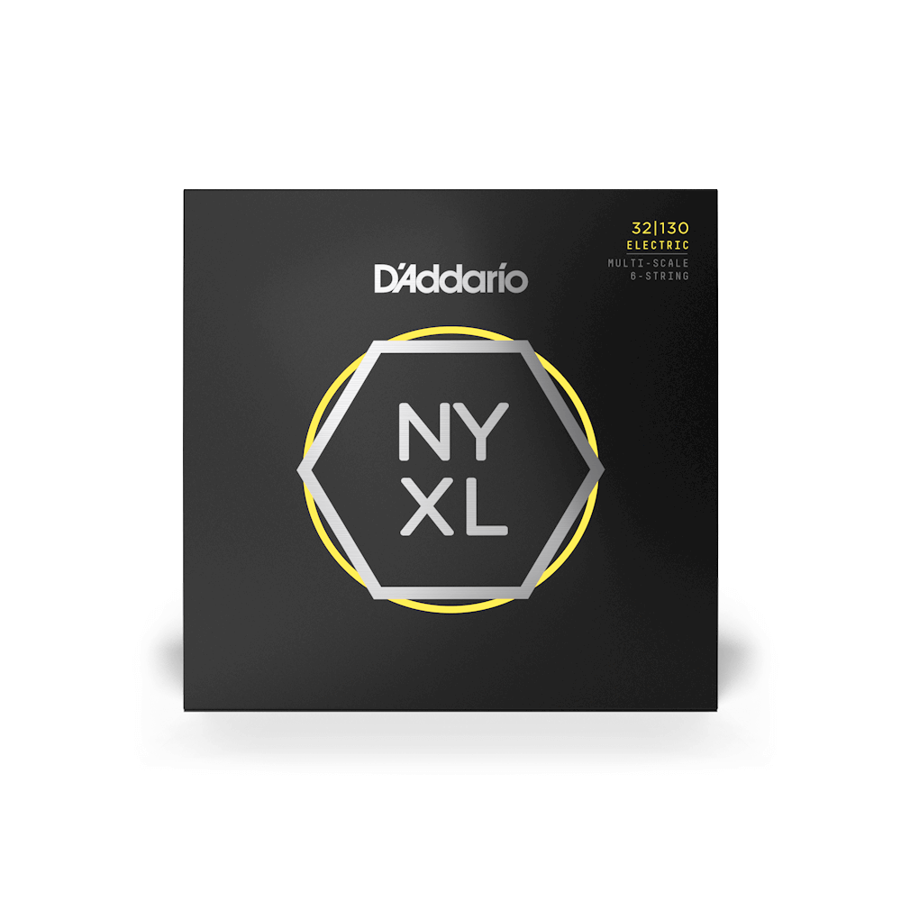 D'addario Jeu De 6 Cordes 32-130 Hybrid Light 6-string, Multiscale, Nyxl Bass Guitar Strings - Elektrische gitaarsnaren - Variation 1