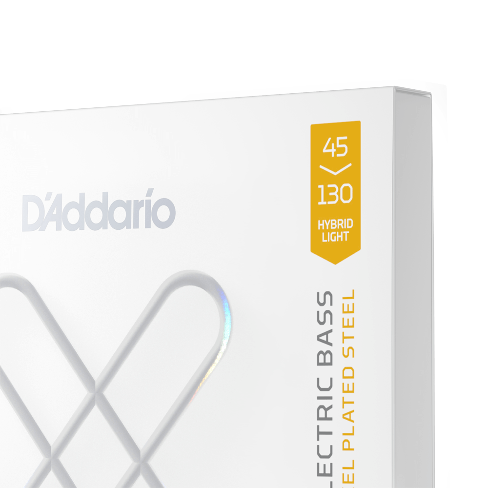 D'addario Jeu De 5 Cordes 45-130 Hybrid Light, Multiscale Coated Bass Strings - Elektrische gitaarsnaren - Variation 3