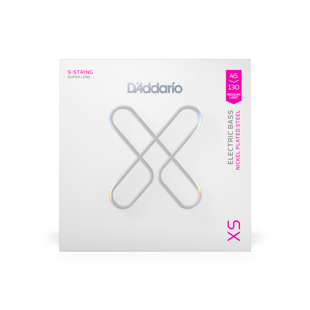 D'addario 45-130 Regular Light, Super Long Scale Coated Bass Strings - Elektrische gitaarsnaren - Variation 1