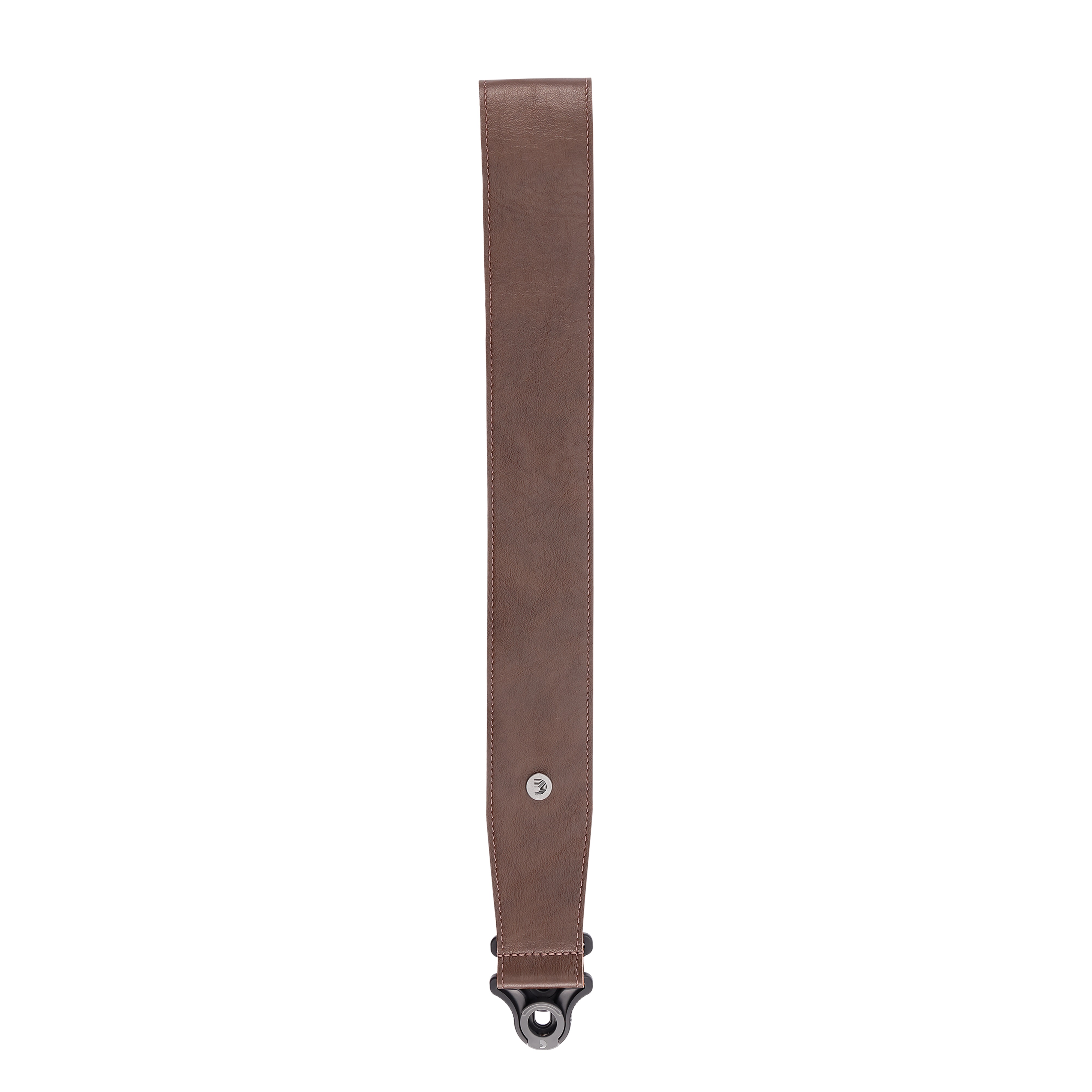 D'addario Auto Lock Cuir Guitar Strap Brown 6,3 Cm - Gitaarriem - Variation 2