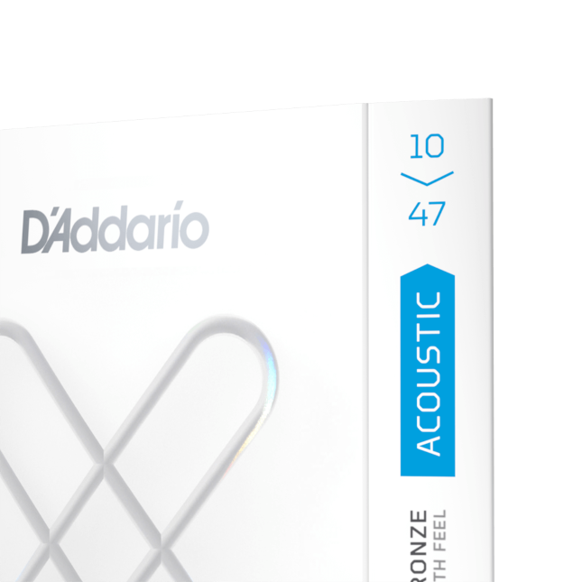 D'addario Cordes Xs 80/20 Bronze Avec RevÊtement Pour Guitare Acoustique 12 Cordes, 10-47 Light - Westerngitaarsnaren - Variation 1