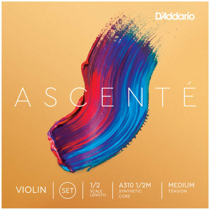 D'addario Ascente Violin A310 1/2 Scale Medium Tension - Vioolsnaar - Main picture