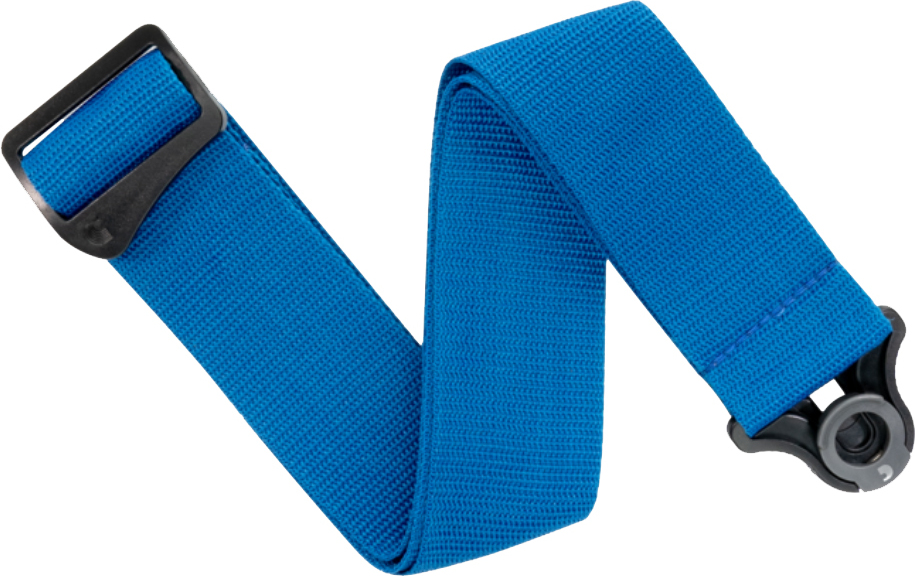 D'addario Auto Lock Polypro Guitar Strap Pwsal402 5cm Blue - Gitaarriem - Main picture