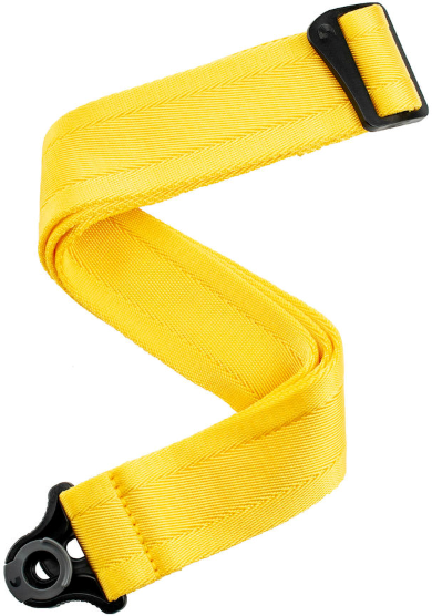 D'addario Auto Lock Strap Mellow Yellow - Gitaarriem - Main picture