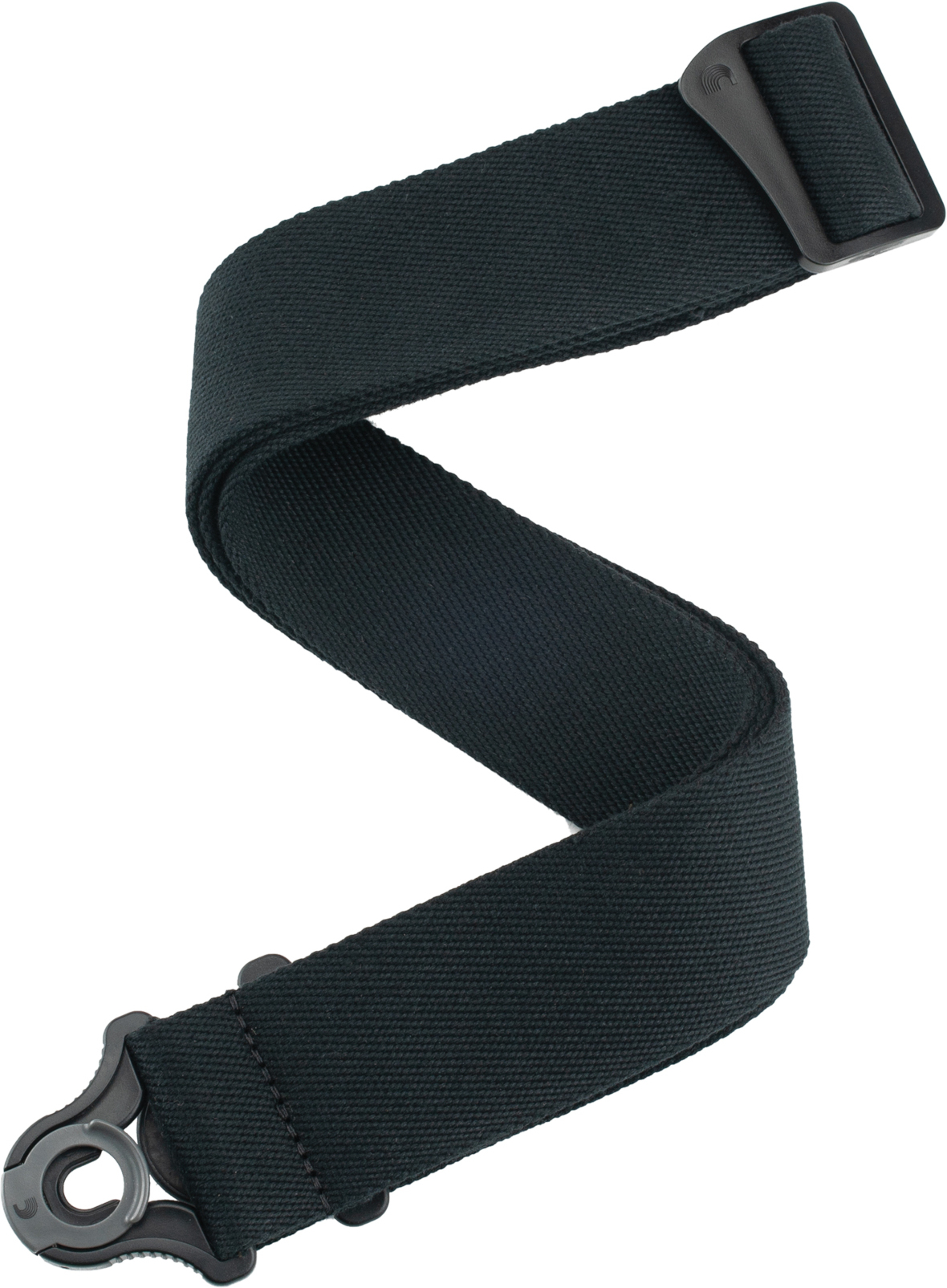 D'addario Auto Lock Strap Skater Black - Gitaarriem - Main picture