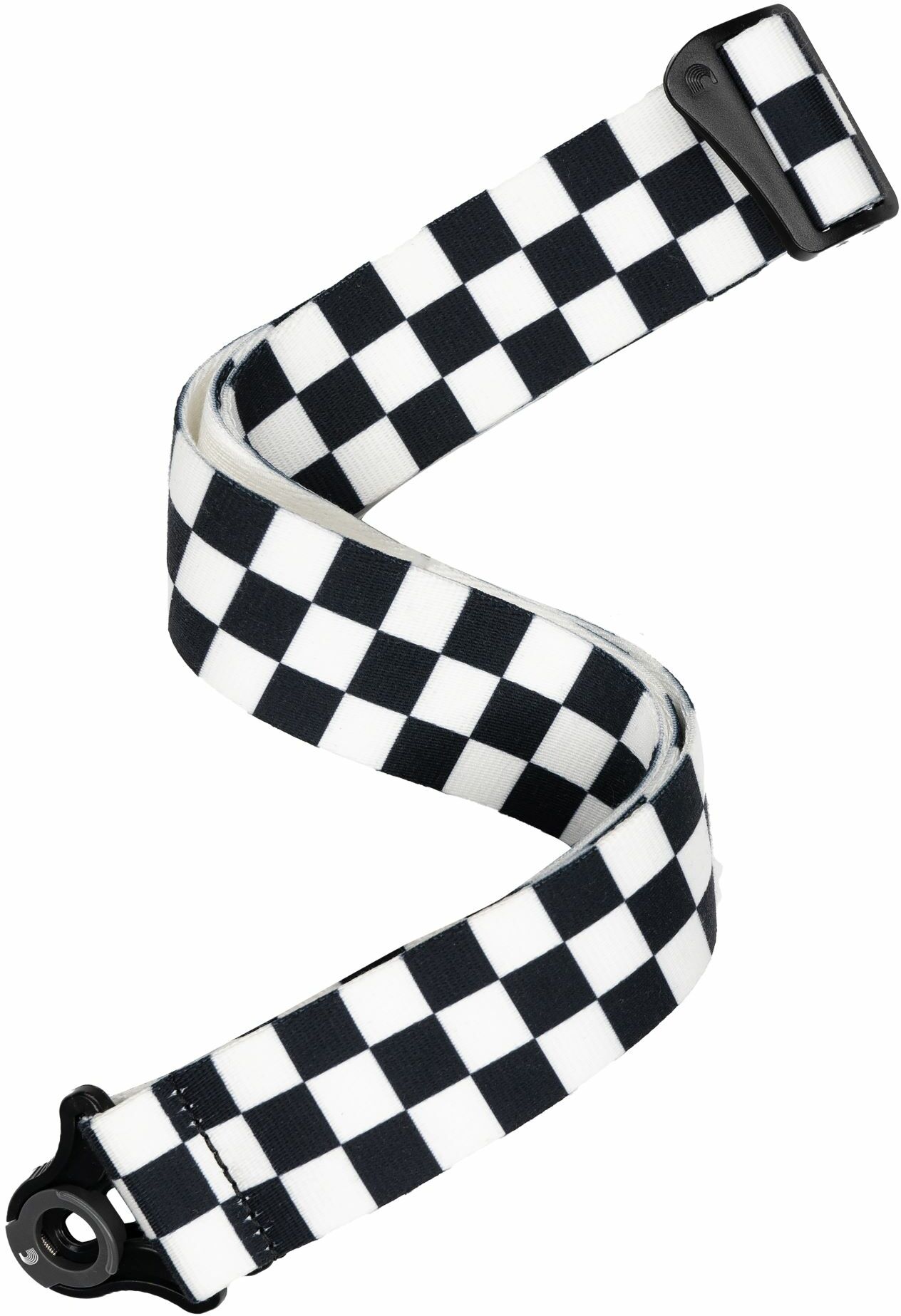 D'addario Auto Lock Strap Skater Checkerboard - Gitaarriem - Main picture