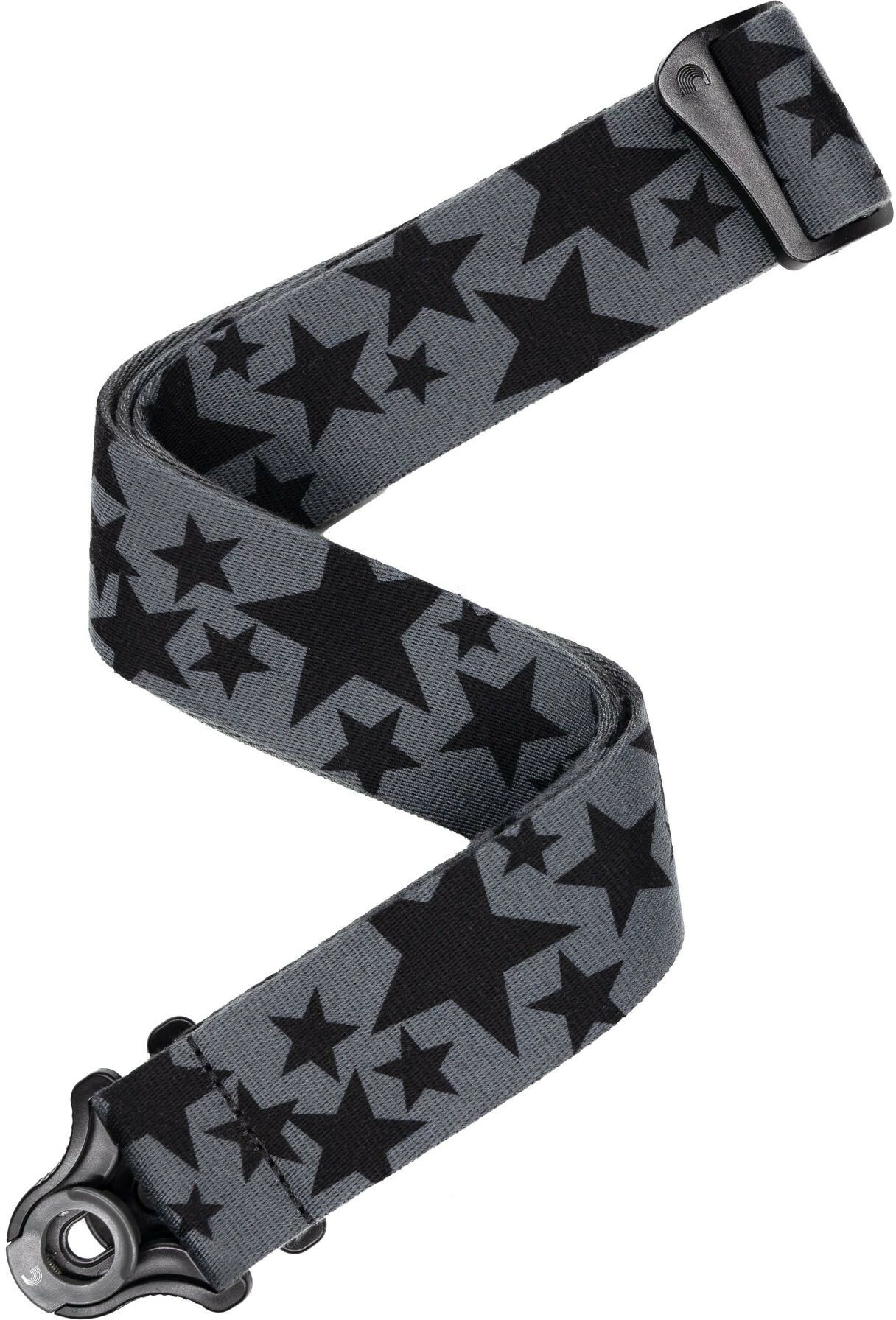 D'addario Auto Lock Strap Skater Stars - Gitaarriem - Main picture