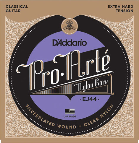 D'addario Jeu De 6 Cordes Ej44 Pro Arte  Classical Nylon Core - Hard Tension - Nylonsnaren voor klassieke gitaar - Main picture