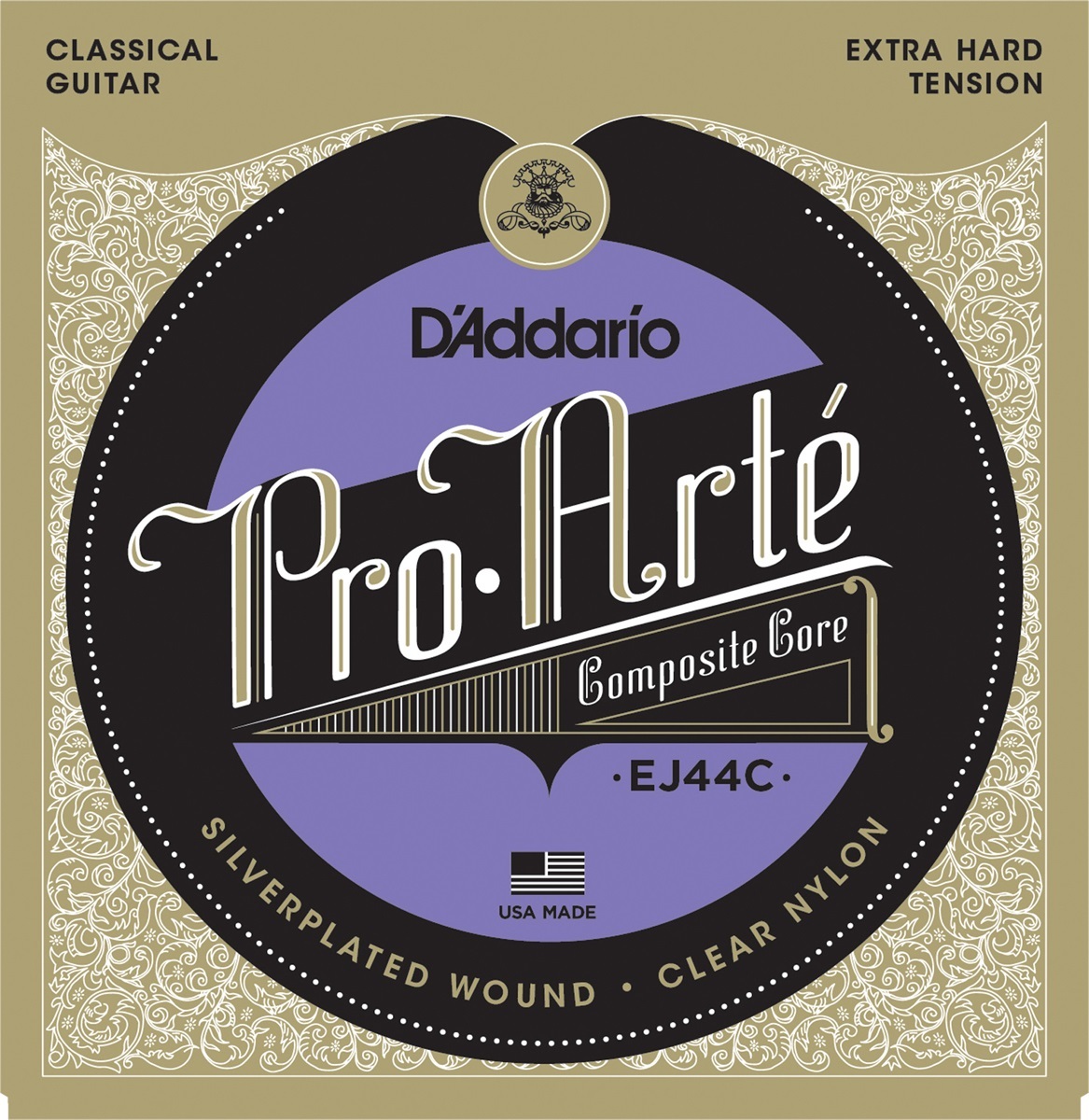 D'addario Jeu De 6 Cordes Ej44c Pro Arte Classical Composite Core - Extra Hard Tension - Nylonsnaren voor klassieke gitaar - Main picture